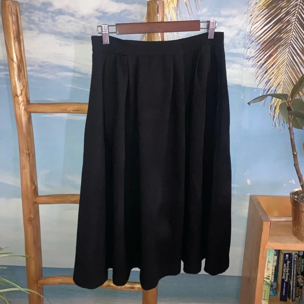 Down East Black Midi Skirt - Picture 2 of 4